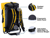Roll Top grande capacité 35L Drybag sac de voyage étanche chasse Pack loisirs de plein air kayak PVC étanche sac à dos sec
