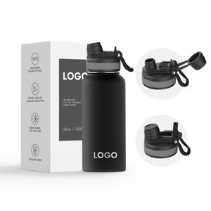 OEM Vacuum Insulated Water Bottle 18/8 Stainless Steel 32oz Outdoor Travel Gym Sport Reusable <b>Flask</b> With Lid - Product Image 1