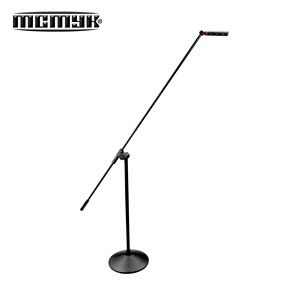 Microphone à condensateur professionnel XLR sur pied, anti-bruit, alimentation fantôme 48V pour enregistrement en studio, utilisation en conférence, filaire, en métal - Product Image 2