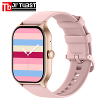 Reloj Inteligente Z194 Cuadrado con Pantalla Táctil de Silicona, Monitor de Salud 24H, Monitor de Actividad y Sueño, Reproductor de Música, Contesta Llamadas