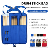 Support de sac de bâton de tambour en Nylon bleu de haute qualité d'usine directe léger et résistant à l'eau Portable et Durable à bas prix
