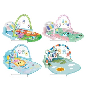 Tapis de jeu musical pour bébé JinYing avec pédale, piano musical, tapis d'éveil pour bébé, jouet musical de dessin animé - Product Image 1