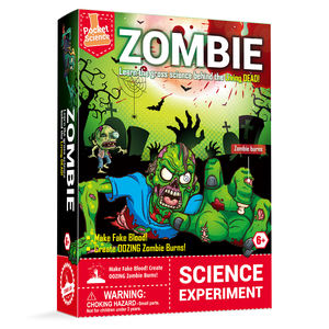 مجموعة مختبر صغيرة ، لعبة زومبي تجريبية علمية للأطفال ، لعبة ساق يدوية الصنع للأطفال - Product Image 2