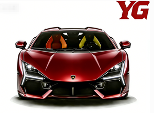 Pellicola Vinilica per Wrapping Auto, PVC per Detailing Auto, Film PET Placcato Colore Rosso Romantico 7.5mil - Product Image 1