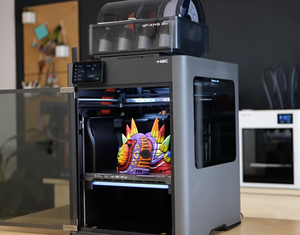 Imprimante 3D H2C AMS Combo, grande taille 330*320*325 mm³, extrudeuse servo à boucle fermée haute vitesse FDM pour impression multi-matériaux - Product Image 2