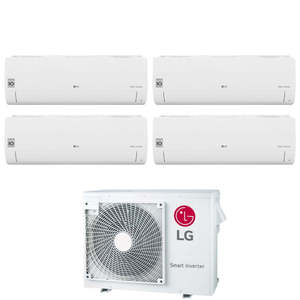 Climatizzatore Condizionatore LG Quadri Split Inverter série LIBERO SMART 9 + 9 + 9 + 12 avec MU4R25 U40 R-32 Wi-Fi Integrato 9000 + 9000 - Product Image 1