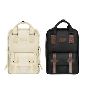 Sac à dos étanche en PU pour appareil photo, double compartiment supérieur et inférieur pour photographes, utilisation en extérieur pour hommes et femmes, fermeture éclair - Product Image 1