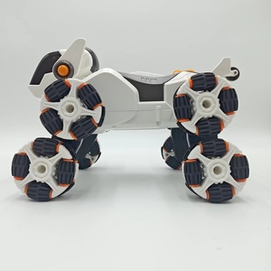 SJY-2203 Voiture RC de cascade 2.4G 2203 avec fonction de pulvérisation, 30 minutes d'autonomie, voiture robot chien cascadeur à 8 roues avec musique - Product Image 2