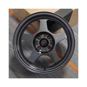ล้อหล่อแบบเว้าเงิน15 16นิ้ว PCD 4x100 et 35 38 CB73.1ไหลแบบวงล้อสำหรับ Civic JAZZ GK5 BRZ GT86ช้อน SW388 - Product Image 6