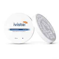 Bloque de Zirconia Dental Ivista en Oferta, Disco de 98 mm, Disco de Zirconia Dental Blanco HT, Bloques de Zirconia