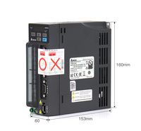 Moteur servo AC Delta et entraînement 3000 tr/min 220V AC industriel 400W encodeur optique absolu machine à coudre
