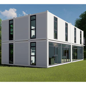 Casa Contenedor de Lujo de 2 Pisos, Villa Prefabricada Moderna para Vivienda <span class=keywords><strong>Residencial</strong></span> - Product Image 1