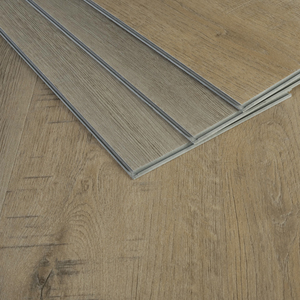 5/0, 3 impermeable <span class=keywords><strong>gris</strong></span> de madera de <span class=keywords><strong>roble</strong></span> de plástico de grano de spc pisos haga clic en pisos de vinilo - Product Image 5