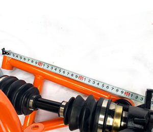 Карта для картинга, квадроцикл, багги, утилитарный вездеход (UTV), квадроцикл 4WD: передние рычаги подвески, дифференциал, приводной вал, ось, универсальные шарниры с тормозом - Product Image 2