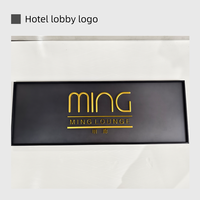 Plaque de numéro de porte en métal LED au design moderne personnalisé, signalisation directionnelle, publicité multicolore, décoration pour hôtels, centres commerciaux, bâtiments