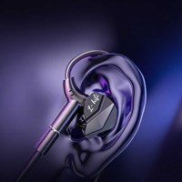 Earphone Gaming Berkabel dengan Mikrofon Lepas Pasang 3.5mm / Type-C Headphone In-Ear untuk Ponsel PC Gaming