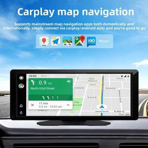 Factory wholesale universal 7inch IPS wireless Carplay Android Auto MP5 multimedia touch screen car <b>GPS</b> <b>navigation</b> - Product Image 5