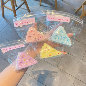 Plastic Simulated Basque Cake Food Play Set in Different Colors Ultra-thick Rebound Cute Shape Stress Relief Toy 14+ Unisex - Product Image 5