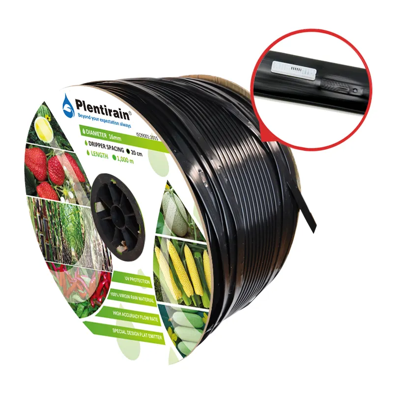 Plentirain irrigation system 16mm agricultural drip irrigation tape farm irrigation drip line
