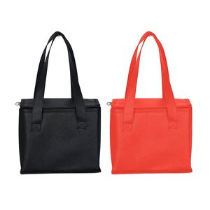 Wholesale Reusable Cotton Eco-Friendly Recyclable Portable Thermal Insulated Cooler Bags Zipper Closure <b>Solar</b> <b>Panel</b> Custom Logo - Product Image 6