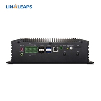 Mini PC Industrial sin Ventilador con Procesador I5 7200U/I7 7500U, 4 Puertos GbE LAN, 2 Puertos PoE, 4 Puertos COM, 9 a 36V