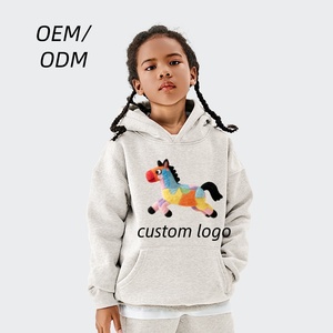 Felpe con Cappuccio di Alta Qualità in Cotone Felpato per Bambini Ragazzi e Ragazze Maglione a Maniche Lunghe Abbigliamento per Bambini Piccoli Felpe con Stampa - Product Image 1