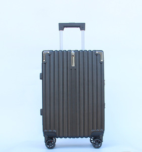 Maleta de Viaje de Lujo Ligera con Ruedas 360° y Marco de Aluminio ABS+PC Personalizada al por Mayor para Hombres y Mujeres de Negocios - Product Image 1