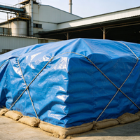 Rouleau de bâche en tissu PP imperméable, haute résistance, écologique, non toxique, recyclable, pour couvrir les camions et les marchandises