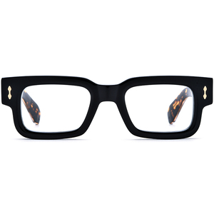 Kính mắt Borregls <span class=keywords><strong>Acetate</strong></span> nữ <span class=keywords><strong>2025</strong></span> thiết kế mới kiểu vuông, gọng kính nam dày, mắt kính quang học Jmm ASCARII - Product Image 4