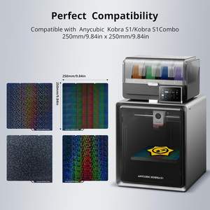 Placa de Construcción Anycubic de Doble Cara con Textura PEI, Forma Octogonal, Estrella, Diamante, Bola, para Impresora 3D Kobra S1 - Product Image 5