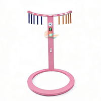 Machine de jeu d'arcade à pièces à réaction rapide Amusant pour la formation de coordination œil-main familiale Attraper le jeu de bâton en anglais