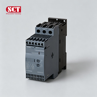 Démarreur progressif Siemens 3RW3026-1BB14 6kW 220V avec accessoires de borne complets pour composants électroniques système basse tension