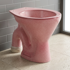 Inodoro de Cerámica Blanco de Estilo Europeo de Una Pieza con Tanque Oculto, Montado en el Suelo, Ecológico, para Baño de Villa - Product Image 1