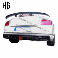 Kit carrosserie style ST CF, pare-chocs avant et arrière, jupes latérales pour Bentley Continental GT, conversion design ST, kit carrosserie en fibre de carbone.