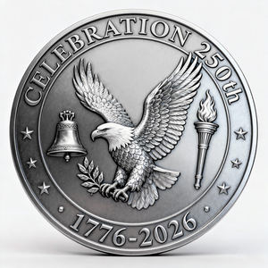 Moneda Conmemorativa de Oro y Plata con Diseño de Logotipo del Fabricante, Moneda de Recuerdo con Impresión UV 3D, Moneda de Desafío de Metal Fundido a Presión de Aleación de Zinc Personalizada - Product Image 3