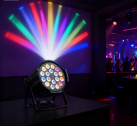 Haute qualité 18x10W RGBWA LED Stage Light Series Premium Quality DMX512 Système d'éclairage contrôlé
