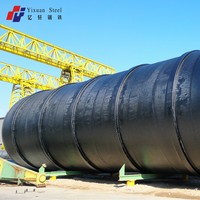 Pipa Baja Spiral Diameter Besar API 5L X60 30 Inci 3PE Anti-Korosi Pipa Minyak 12m