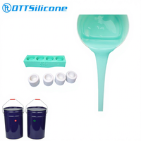 Caoutchouc de silicone de qualité alimentaire pour la fabrication de moules à bonbons rtv-2 caoutchouc de silicone