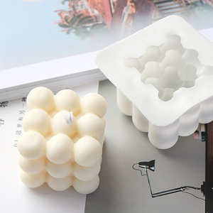 Moule en silicone SHUXIN écologique de qualité alimentaire, forme irrégulière, pour bougies d'aromathérapie 3D DIY, outils pour savon et gâteaux - Product Image 4