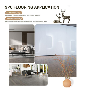 Eco-Friendly Waterproof SPC <strong>Click</strong> <strong>Vinyl</strong> <strong>Flooring</strong> Interlock LVP <strong>Flooring</strong> For Indoor Use For Bedrooms And Plastic <strong>Flooring</strong> - Product Image 6