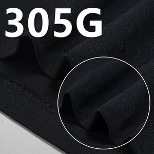 Camisetas Lisas al por Mayor de Alta Calidad, Estilo Oversize, 305 g/m², Ropa Urbana para Adultos y Niños, Camisetas Holgadas de Algodón Grueso - Product Image 4