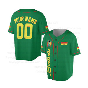 Small Customize Name Number Peru Bolivia Flag Jersey Patriotic 3D Printed Oversized Men Youth Football <b>Shirt</b> Baseball Jersey - Product Image 5
