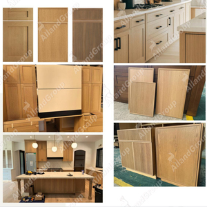 全屋定制高品质现代农家实木振动筛模块化橱柜软关闭抽屉水龙头餐饮 - Product Image 5