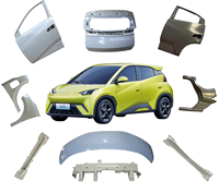 Nouveau kit carrosserie NAP pour pare-chocs avant et arrière, phares, ailes, portières et capot pour BYD Seagull 2022-2023 – Pièces de rechange pour véhicules électriques