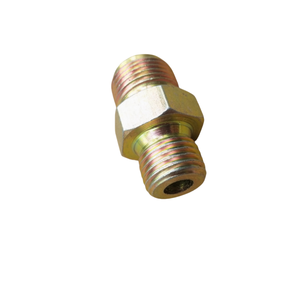 Filetage mâle G1/4 M14 * 1.5 Zinc Fer <span class=keywords><strong>Double</strong></span> Joint Hydraulique G3/8D <span class=keywords><strong>Type</strong></span> Expanded Combinaison Connecteur Carton Boîte Emballage - Product Image 1