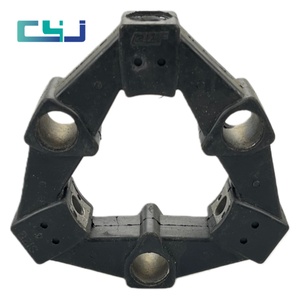 Conector Adhesivo 4A, Acoplamiento de Goma para Bomba de Excavadora, Compresor de Aire, Componentes de Ingeniería Mecánica para Excavadoras - Product Image 1