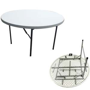 Tables et chaises pliantes en <span class=keywords><strong>plastique</strong></span> rigide sans accoudoirs avec roulettes pour terrasse extérieure, stade, terrasse, fête à domicile - Prix abordable - Product Image 1