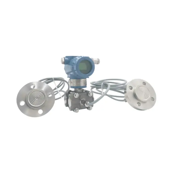 WP3351DP Remote Two flange mounted DN50 HART Smart Differential Pressure level transmitter with flexible tube 100kPa