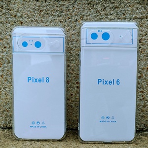 Vente en gros d'étuis transparents pour Google Pixel 8 Pro, étuis pour Google Pixel 6 7 8, coques de téléphone souples flexibles antichoc en TPU - Product Image 2