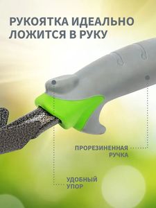 Azada y Cultivador de Jardín de Doble Cabeza Reforzados para Desmalezar y Cavar con Mango Ergonómico - Product Image 3